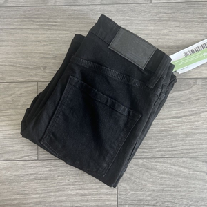 Frank and Oak The Debbie High Rise Skinny Jean Black Size 25‎ NWT